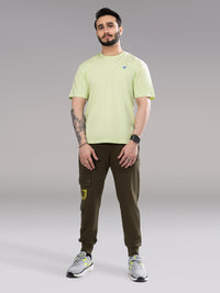 NA0477-LIME GREEN-Men Tee Shirt