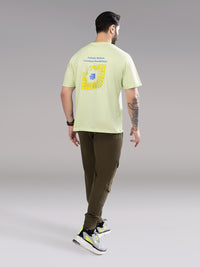 NA0477-LIME GREEN-Men Tee Shirt