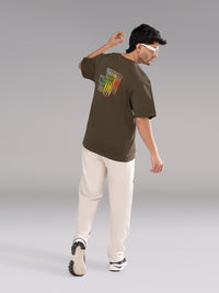 NA0480-OLIVE-Men Tee Shirt