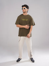 NA0480-OLIVE-Men Tee Shirt