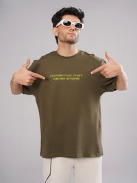 NA0480-OLIVE-Men Tee Shirt