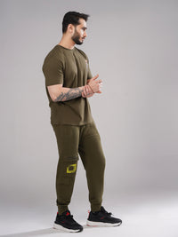 NA0478-OLIVE-Men Tee Shirt