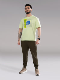 NA0482-LIME GREEN-Men Tee Shirt