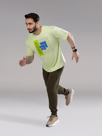 NA0482-LIME GREEN-Men Tee Shirt