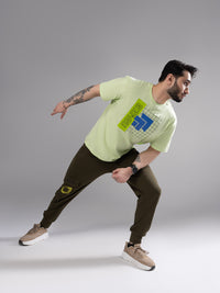 NA0482-LIME GREEN-Men Tee Shirt