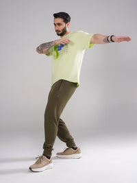 NA0482-LIME GREEN-Men Tee Shirt