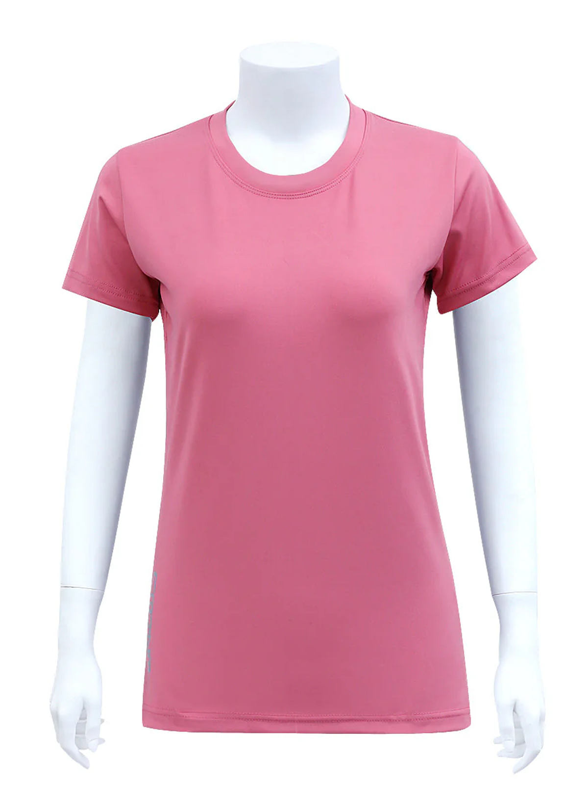 Frontward Crew Neck Tee (NA0115)-PINK