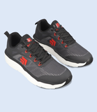 BM6721-GREY/RED-Men Sneakers