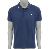 NA0431-NAVY-Men Polo Shirt