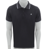 NA0431-BLACK-Men Polo Shirt