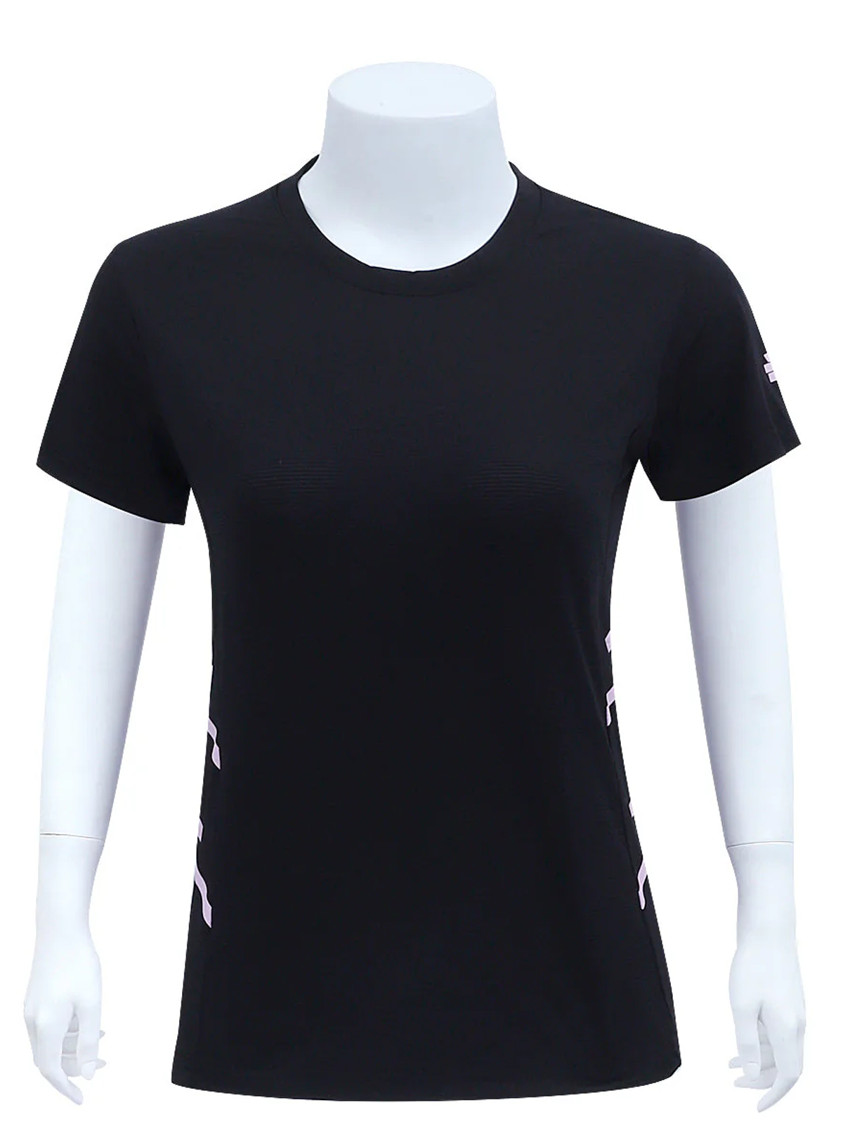 On The Roll V Neck Tee (NA0159)-Black