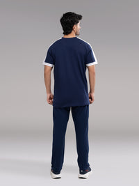 NA0486-NAVY-Men Tee Shirt