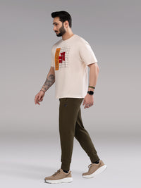 NA0482-BEIGE-Men Tee Shirt