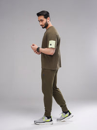 NA0498-OLIVE-Men Trouser